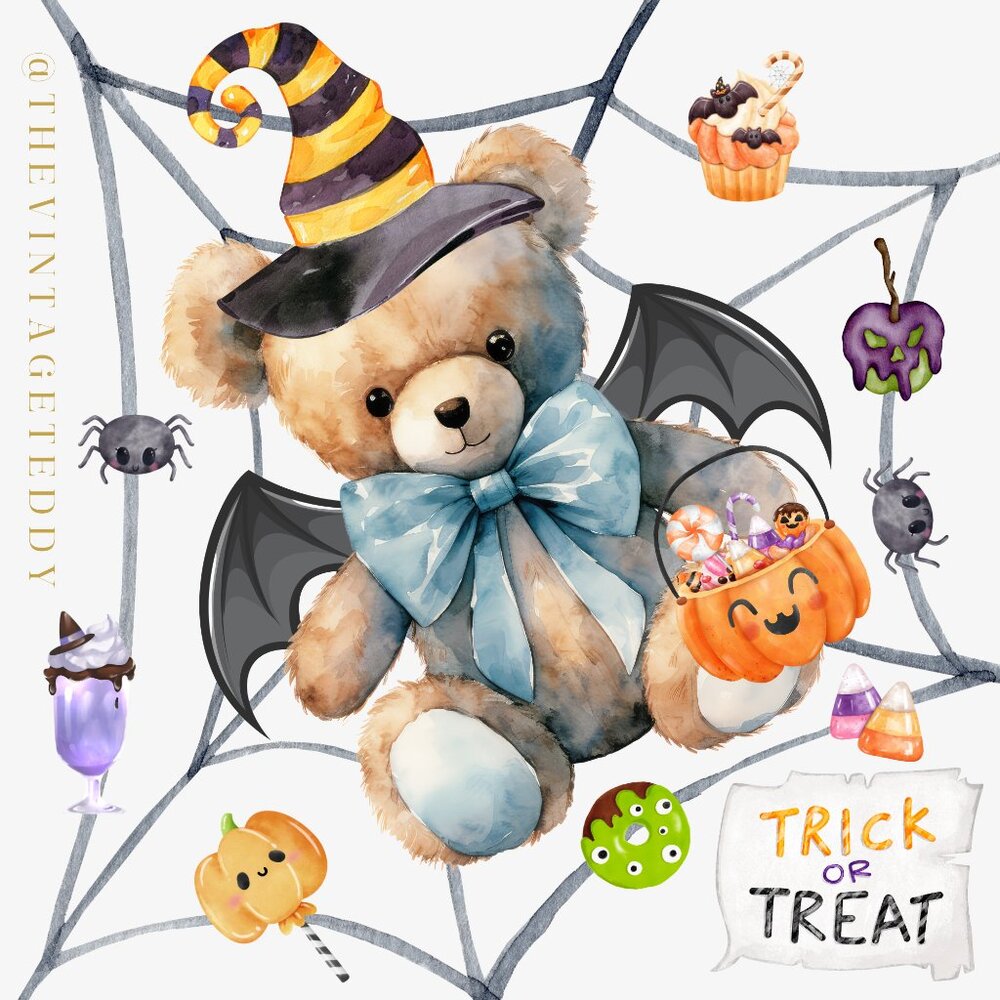 Trick or Treat? Halloween Sale! @thevintageteddy
